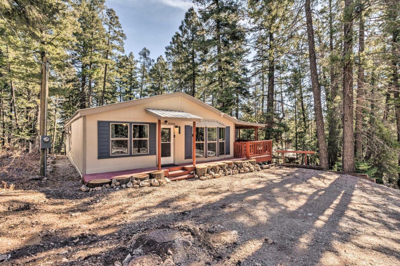 Relaxing Lincoln Forest Retreat With Wraparound Deck 클라우드크로프트 외부 사진