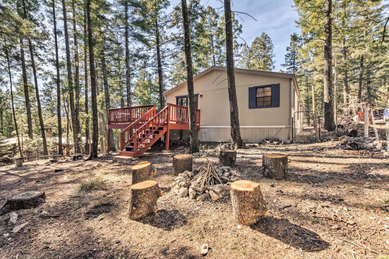 Relaxing Lincoln Forest Retreat With Wraparound Deck 클라우드크로프트 외부 사진